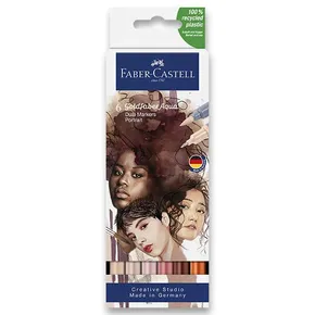 Marker Goldfaber Aqua Dual, Portret, pap. Kr. 6 sztuk Faber-Castell 164523
